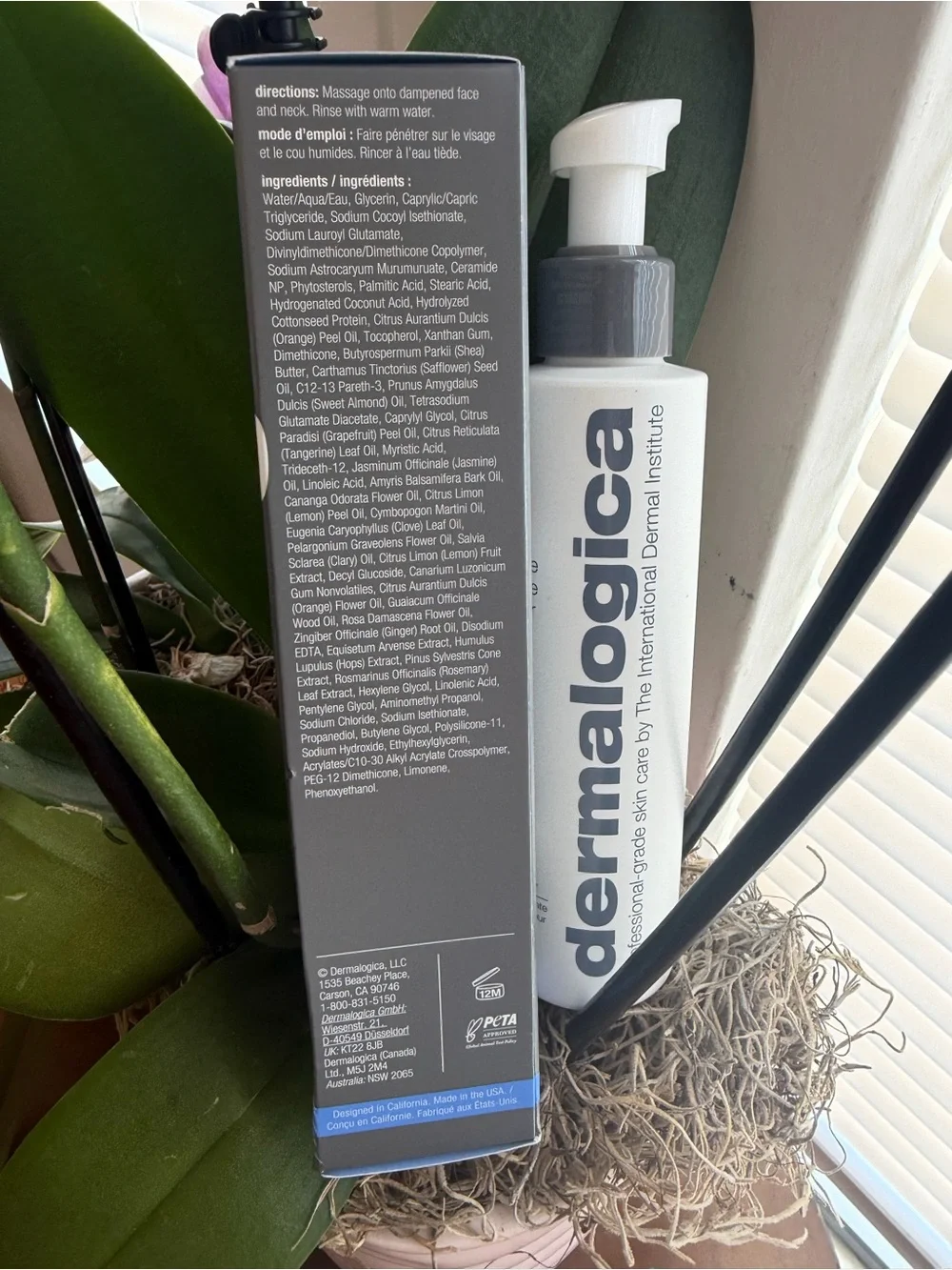 dermalogica Intensive Moisture Cleanser — White & Gray Bottle